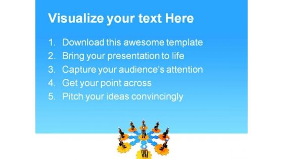 Networking Global Business PowerPoint Themes And PowerPoint Slides 0511