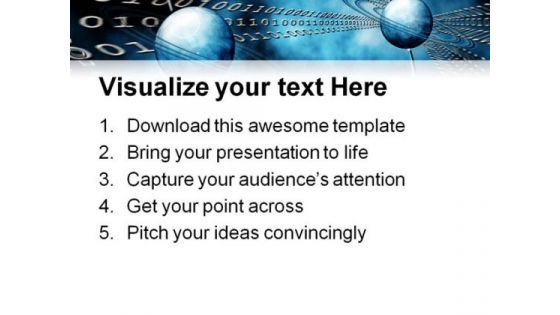 Networking Global PowerPoint Templates And PowerPoint Backgrounds 0511