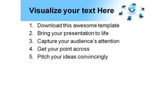 Networking Global PowerPoint Themes And PowerPoint Slides 0711