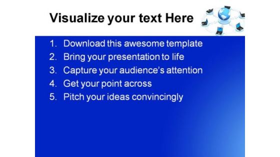 Networking Global PowerPoint Themes And PowerPoint Slides 0711