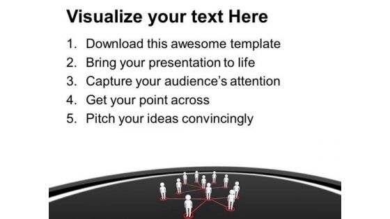 Networking Team Business Communication PowerPoint Templates Ppt Backgrounds For Slides 0213
