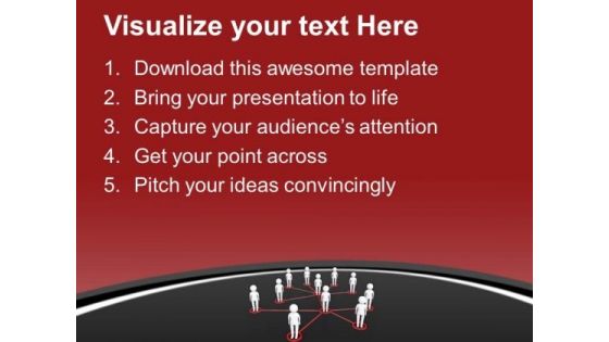 Networking Team Business Communication PowerPoint Templates Ppt Backgrounds For Slides 0213