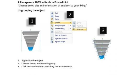 New Approach To Marketing Funnel 5 Stages Ppt Business Plan Example PowerPoint Templates