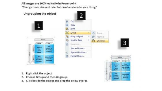 New Existing Product Mc Kinsey Matrix Diagram PowerPoint Slides