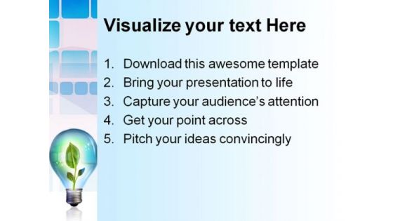 New Idea Future PowerPoint Template 1110