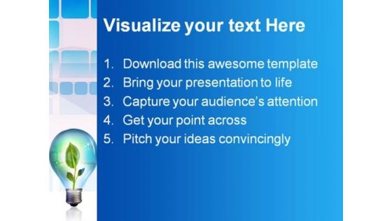 New Idea Future PowerPoint Template 1110
