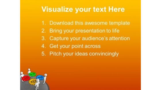 New Ideas Can Gear Finance Process PowerPoint Templates Ppt Backgrounds For Slides 0713