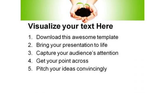 New Life Concept Business PowerPoint Themes And PowerPoint Slides 0411