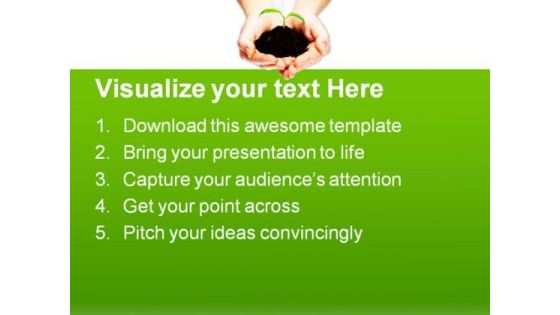 New Life Concept Business PowerPoint Themes And PowerPoint Slides 0411