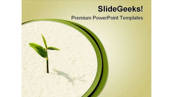 New Life Concept Nature PowerPoint Templates And PowerPoint Backgrounds 0811