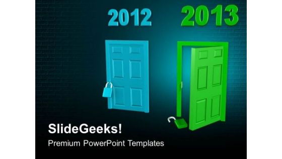 New Opportunities In New Year PowerPoint Templates Ppt Backgrounds For Slides 0513 New Opportunities In New Year PowerPoint Templates Ppt Backgrounds For Slides 0513