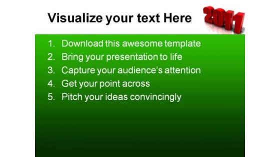 New Year01 Holidays PowerPoint Template 1010