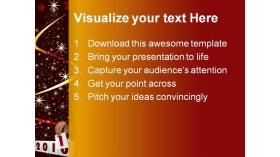 New Year03 Celebration PowerPoint Template 1010