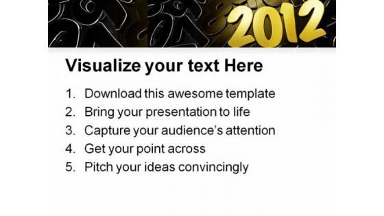 New Year 2012 Festival PowerPoint Templates And PowerPoint Backgrounds 1011