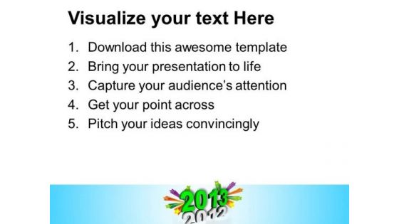 New Year 2013 Festival PowerPoint Templates And PowerPoint Themes 0912