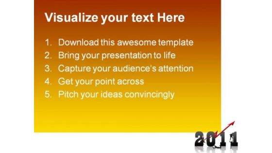 New Year Business 2011 Success PowerPoint Templates And PowerPoint Backgrounds 0311