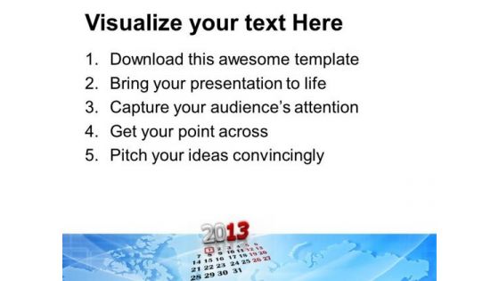 New Year Calendar Holidays PowerPoint Templates Ppt Background For Slides 1112
