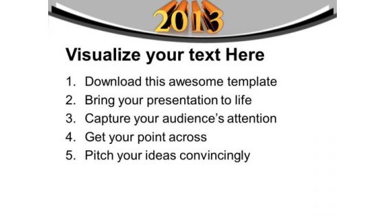 New Year Card High Resolution Image Design PowerPoint Templates Ppt Backgrounds For Slides 0513