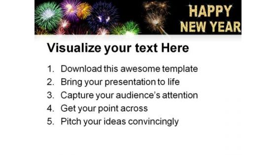 New Year Celebration Festival PowerPoint Themes And PowerPoint Slides 0711