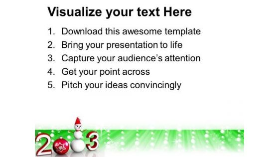 New Year Concept Abstract Background PowerPoint Templates Ppt Backgrounds For Slides 1212