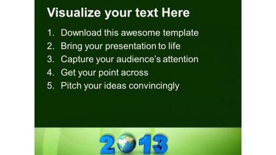 New Year Eve Around Globe Business PowerPoint Templates Ppt Backgrounds For Slides 1212