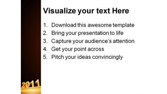 New Year Festival PowerPoint Template 1010