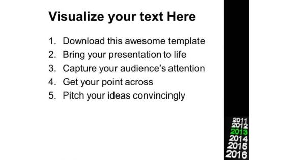 New Year Holidays 2013 Celebration Party PowerPoint Templates Ppt Backgrounds For Slides 0113
