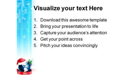New Year With Christmas Festival PowerPoint Templates And PowerPoint Backgrounds 1011