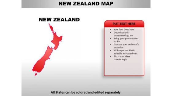 New Zealand PowerPoint Maps