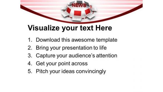 News Concept Technology PowerPoint Templates And PowerPoint Themes 0812