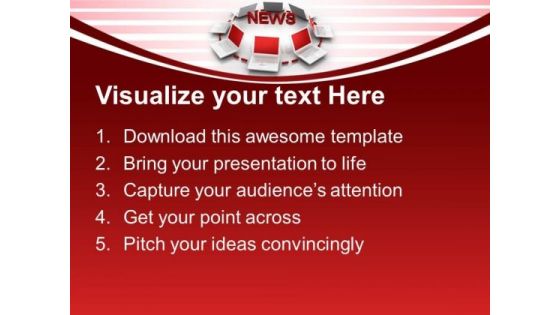News Concept Technology PowerPoint Templates And PowerPoint Themes 0812