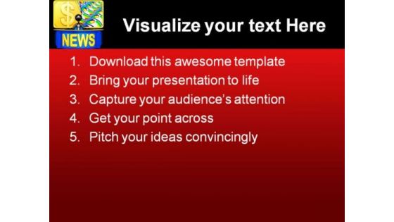 News Report Business PowerPoint Themes And PowerPoint Slides 0511
