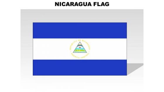 Nicaragua Country PowerPoint Flags