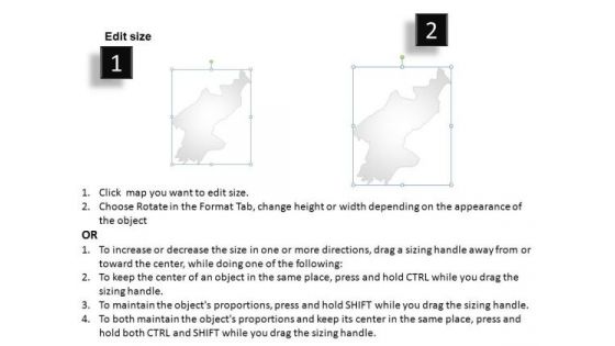 North Korea PowerPoint Maps