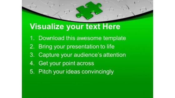 Not The Right Solution PowerPoint Templates Ppt Backgrounds For Slides 0413