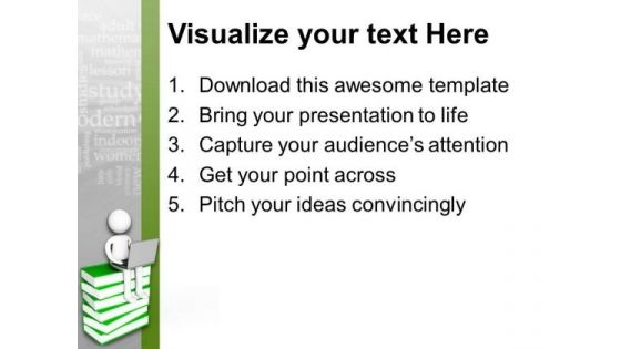 Now Do The Study Online PowerPoint Templates Ppt Backgrounds For Slides 0613