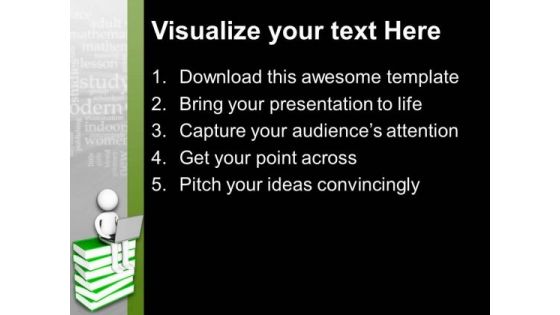 Now Do The Study Online PowerPoint Templates Ppt Backgrounds For Slides 0613