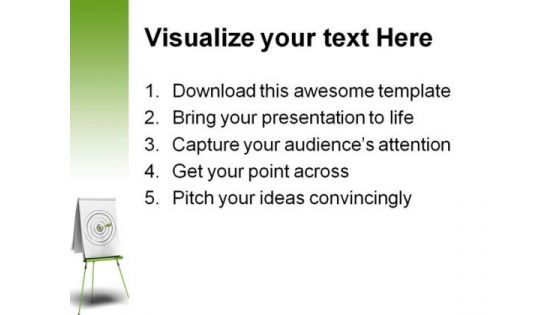 Objectives Reached Success PowerPoint Themes And PowerPoint Slides 0511