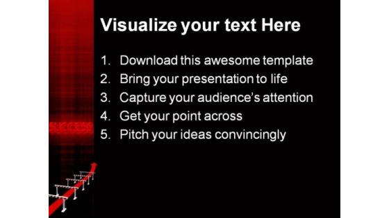 Obstacle01 Symbol PowerPoint Template 0910