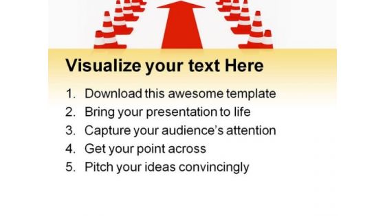 Obstacle Overcoming Success PowerPoint Themes And PowerPoint Slides 0811