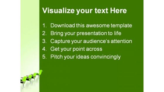 Obstacle Symbol PowerPoint Template 0910