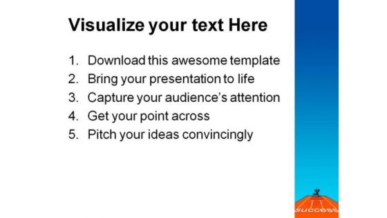 Obstacles Business Success PowerPoint Templates And PowerPoint Backgrounds 0711