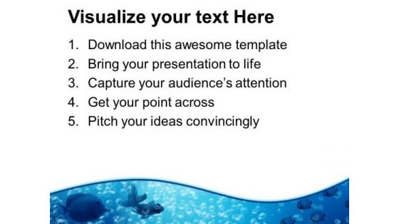 Oceanic View In Background PowerPoint Templates Ppt Backgrounds For Slides 0413
