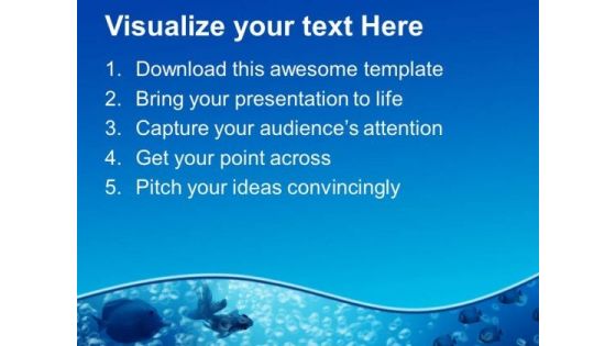 Oceanic View In Background PowerPoint Templates Ppt Backgrounds For Slides 0413