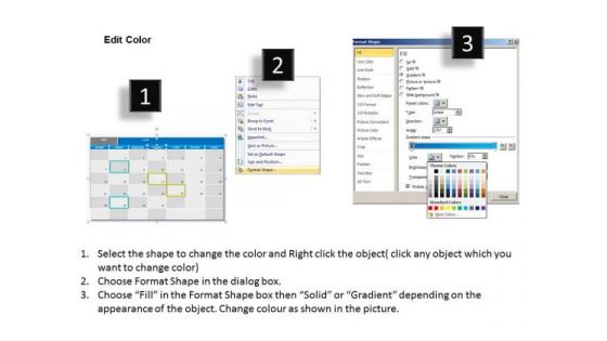 October 2013 Calendar PowerPoint Slides Ppt Templates