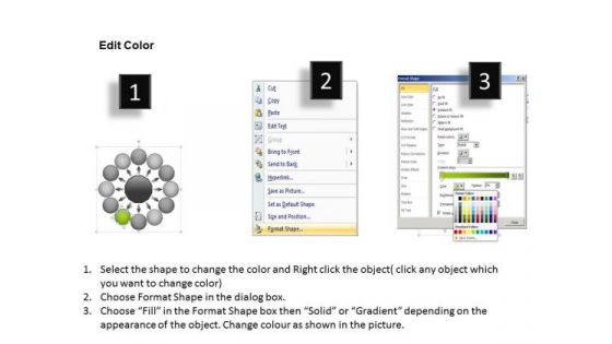 Of Successful Business PowerPoint Presentations Plan Circular Process Slides