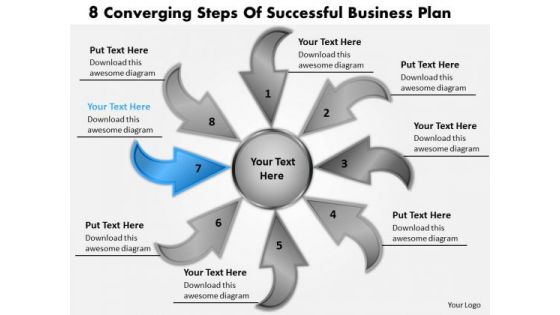Of Successful Business PowerPoint Theme Plan Ppt Circular Flow Motion Diagram Templates