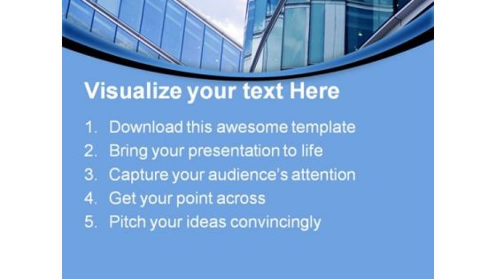 Office Buildings Architecture PowerPoint Themes And PowerPoint Slides 0811