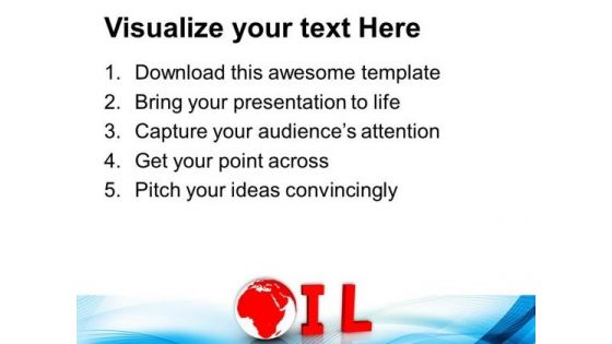 Oil Marketing Finance PowerPoint Templates And PowerPoint Themes 0812