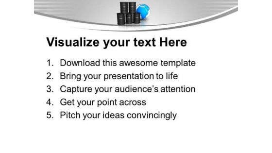 Oil Trading Concept Global Business PowerPoint Templates Ppt Backgrounds For Slides 0113